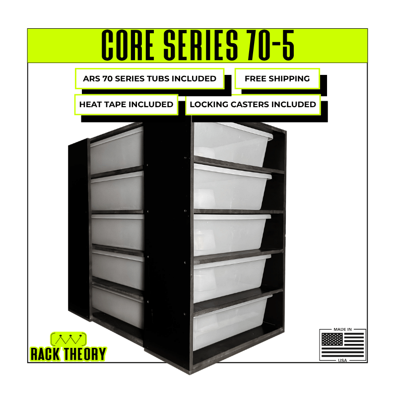 Core PVC Reptile Racks